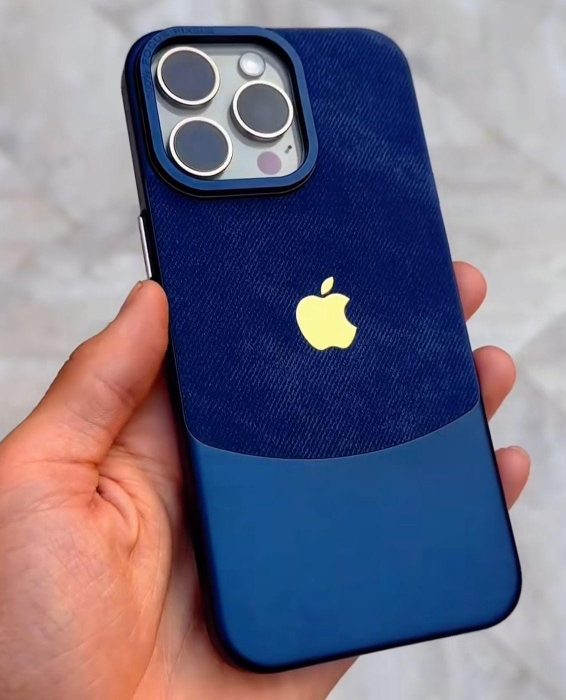 iPhone Velvet Touch Dual-Tone Case