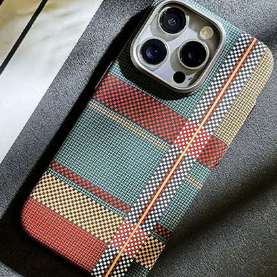 iphone British Style Carbon Fiber Cover